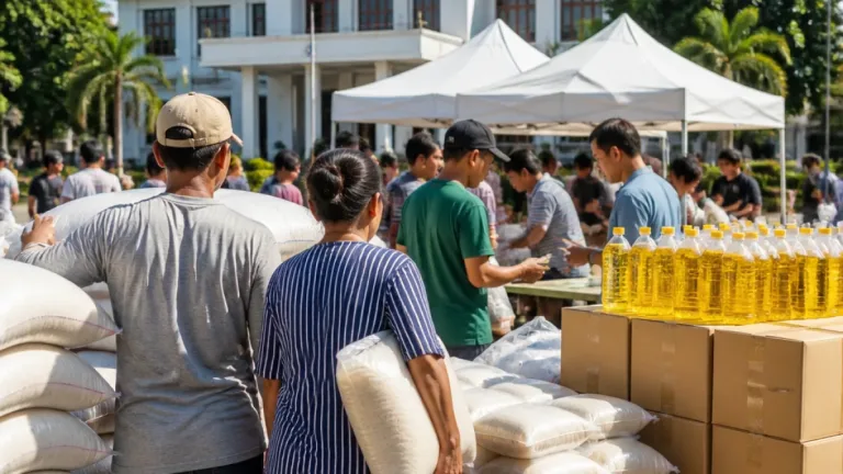 Bulog gelar gerakan pangan murah serentak di Surabaya, Sidoarjo dan Gresik