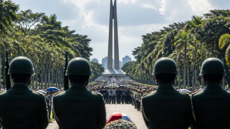 Mantan Panglima TNI Widodo Adi Sutjipto dimakamkan secara militer di TMP Kalibata
