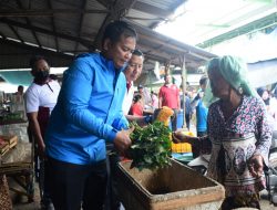 Jumat Curhat, Kapolresta Sidoarjo Serap Aspirasi di Pasar Porong