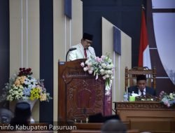 Bupati Pasuruan Irsyad Yusuf Sampaikan LKPJ Tahun Anggaran 2022