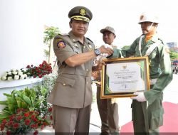 Bupati Irsyad Yusuf Dorong Satpol PP Tingkatkan SDM dan Perilaku Yang Humanis, Dedikasi, Disiplin dan Tegas