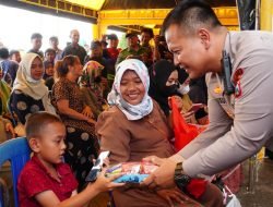 Polisi, Forkopimka Krembung dan IJTI Kembali Gelar Baksos dan Bakti Kesehatan