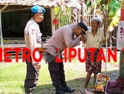 Sungguh Mulia Kapolsek Sampang Kota Berbagi Kebahagiaan Terhadap Warga Kurang Mampu