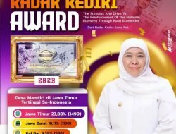 Gubernur Khofifah Dinobatkan sebagai Tokoh Pendorong Penguatan Ekonomi Nasional Melalui Ekonomi Pedesaan