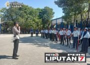 Aipda Liwail Bimbing 3.PA dan 3.PI SMP Negeri 2 Sampang, Siap Ikuti Gerak Jalan Tongkat Kwartir