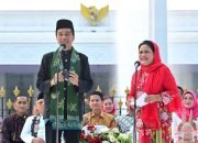 Meriahkan HUT Ke-78 RI, Presiden dan Ibu Iriana Buka Acara Istana Berkebaya