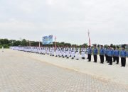 UPACARA PERINGATAN HARI ULANG TAHUN TNI ANGKATAN LAUT KE-78 DI LANTAMAL XII