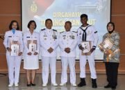 LANTAMAL XIII SELENGGARAKAN UPACARA PERINGATAN HARI JADI KE-78 TNI ANGKATAN LAUT TAHUN 2023