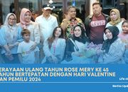 Perayaan Ulang Tahun Istri Ketua FPMI, Rose Mery Ke 45 Tahun Bertepatan Dengan Hari Valentine Dan Pemilu 2024
