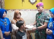 PERINGATI HUT KE 23 PASMAR 2, YONBEKPAL 2 MARINIR KUNJUNGI WARAKAWURI
