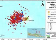 Gempabumi Tektonik M4,7 Dirasakan di Bawean