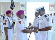 DANLANTAMAL I PIMPIN SERTIJAB DAN LANAL SIMEULUE DAN KARUMKITAL DR. KOMANG MAKES