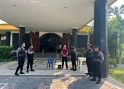 Polres Gresik Hadir Beri Rasa Aman Kegiatan Ibadah Kebaktian Memperingati Kenaikan Isa Almasih