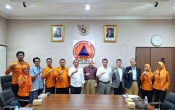 Survei Infrastruktur Kebencanaan Komunitas Teknik Sipil Jepang Kunjungi BPBD Jatim