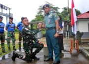 LANUDAL MATAK GELAR TRADISI PENGENALAN LINGKUNGAN BAGI BINTARA REMAJA