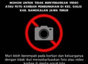 Kapolres Bangkalan Imbau Masyarakat tidak Sebarkan Foto atau Video Korban Pembunuhan di Kecamatan Galis