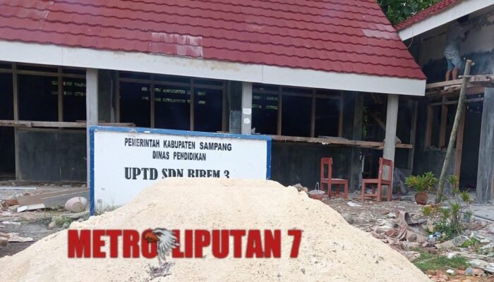 Pembangunan SDN Birem 3 Sampang Gunakan Dana Alokasi Umum (DAU) Diduga Banyak Penyimpangan Tidak Sesuai RAB