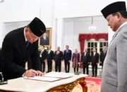 Presiden Prabowo Lantik Ketua Harian dan Sekretaris Dewan Pertahanan Nasional