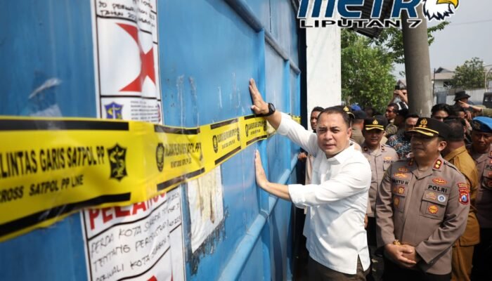 Tak Miliki Izin TDG, Pemkot Surabaya dan Polres Tanjung Perak Segel Gudang Sentoso Seal