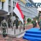 DANLANTAMAL III, DIWAKILI KADISPEN PIMPIN UPACARA BENDERA DAN APEL GABUNGAN