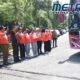 Atlet Porprov Jatim IX Dilepas Bupati dan Didoakan Kyai Untuk Rebut Medali