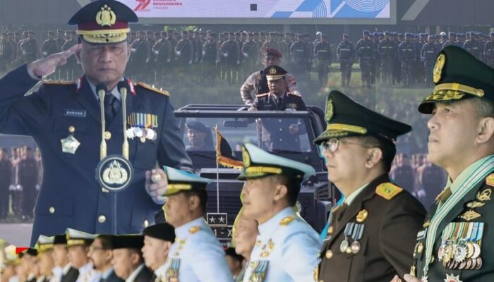 Kajati Jatim Hadiri Upacara Hari Bhayangkara ke-79: Perkuat Sinergi Penegakan Hukum di Jawa Timur